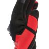 Dainese MIG 3 AIR-TEX letní rukavice černé/červené vel.XL